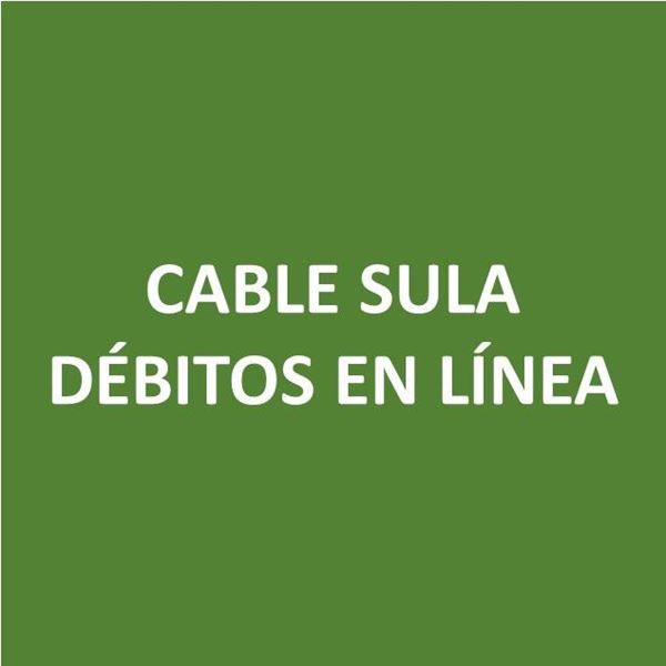 Foto de CABLE SULA DÉBITOS EN LÍNEA-Extrafinanciamiento