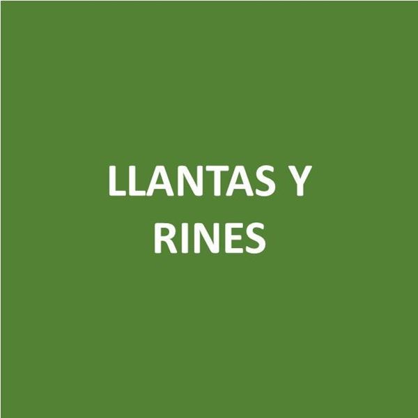 Foto de LLANTAS Y RINES-Canje de Puntos